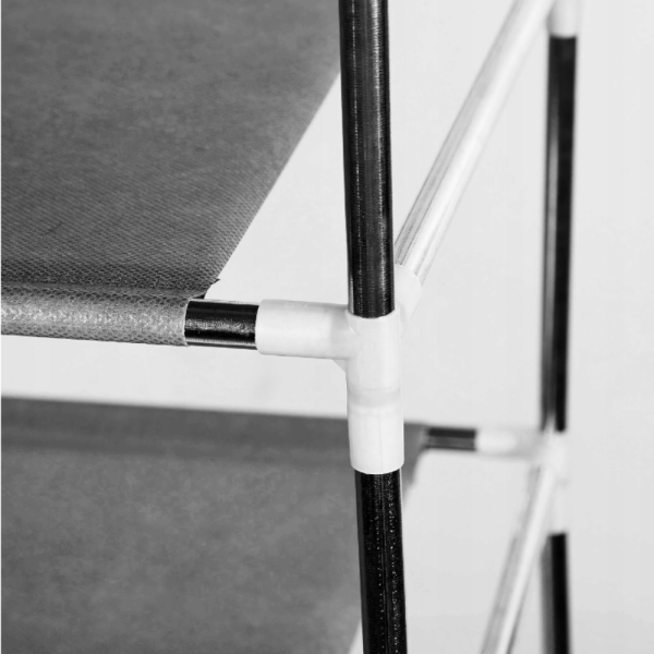 Сгъваем текстилен шкаф XXL за дрехи и обувки - голям капацитет и функционалност 12