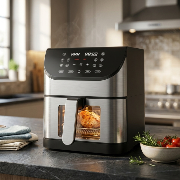 Фритюрник с горещ въздух XXL - 8 литра, 1800 W и 12 програми 1