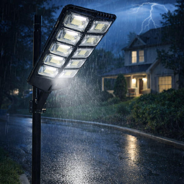 Улична соларна лампа BK-260-10 DRAGON 3000W - мощна и икономична 1