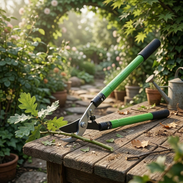 Професионална телескопична градинска ножица за клони, 68 см, HCS стомана с тефлоново покритие, до 35 мм рязане 2