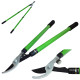 Професионална телескопична градинска ножица за клони, 68 см, HCS стомана с тефлоново покритие, до 35 мм рязане 5