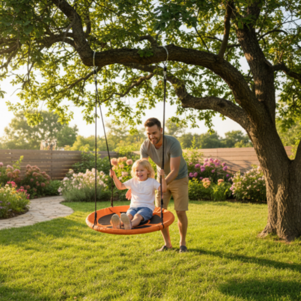 Градинска люлка - Щъркелово гнездо - модерен дизайн и издръжлива конструкция 6