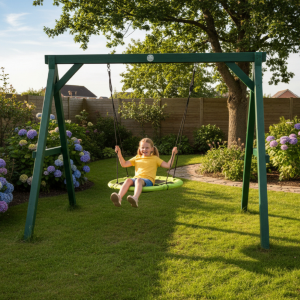 Градинска люлка - Щъркелово гнездо - модерен дизайн и издръжлива конструкция 8