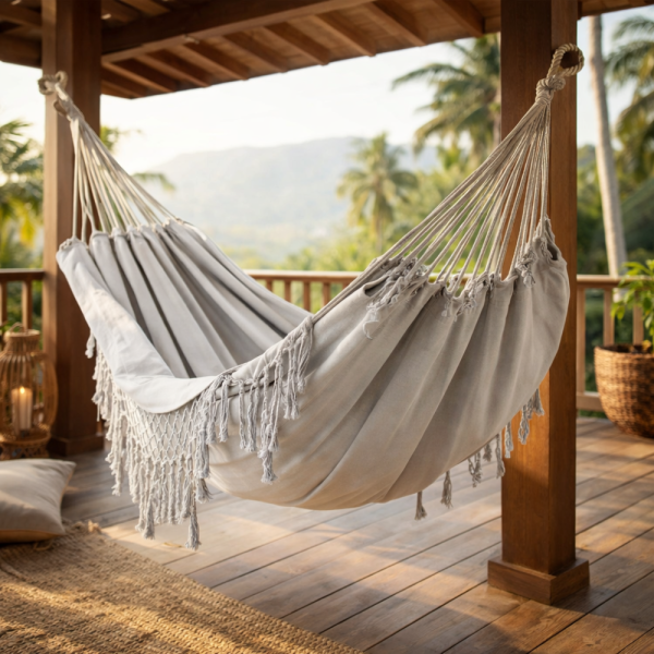 Хамак с ресни в Бохо стил - комфорт и елегантност
