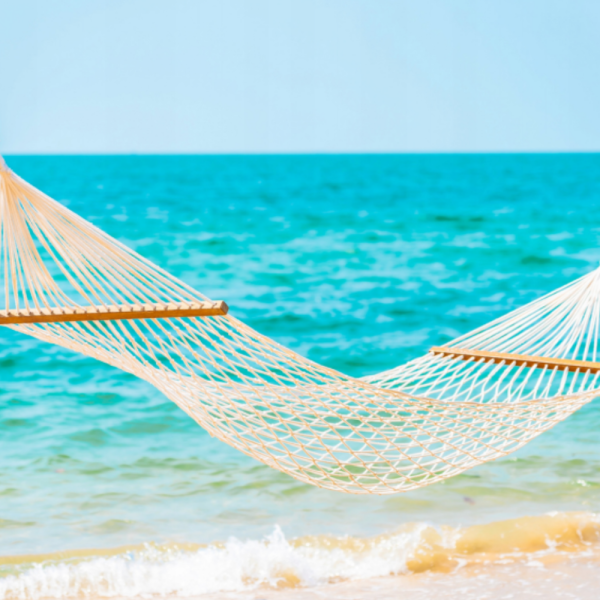 Въжен хамак - идеален кът за релакс