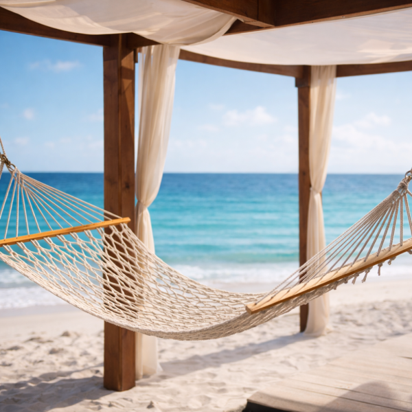 Въжен хамак - идеален кът за релакс 1