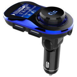 Bluetooth трансмитер за автомобил с подвижен корпус, USB изход и TF ВС28 HF26
