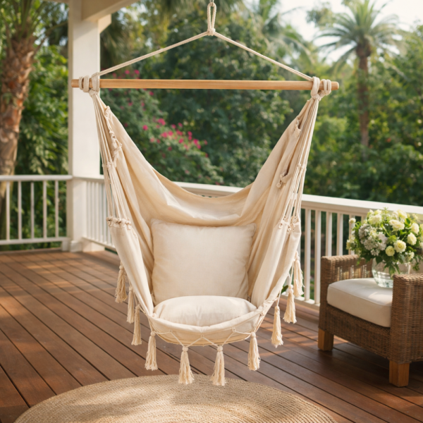 Люлка - хамак в Бразилски Бохо стил - стилен и модерен дизайн