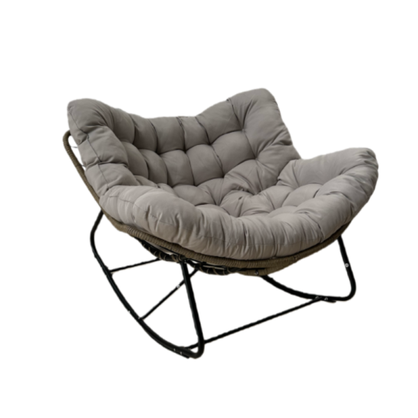 Люлеещ се стол Svinga - здрава стоманена рамка и мека възглавница 8