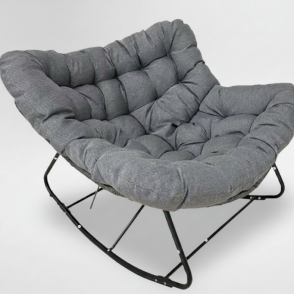 Люлеещ се стол Svinga - здрава стоманена рамка и мека възглавница 12