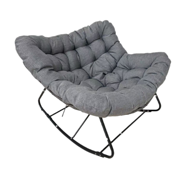 Люлеещ се стол Svinga - здрава стоманена рамка и мека възглавница 11