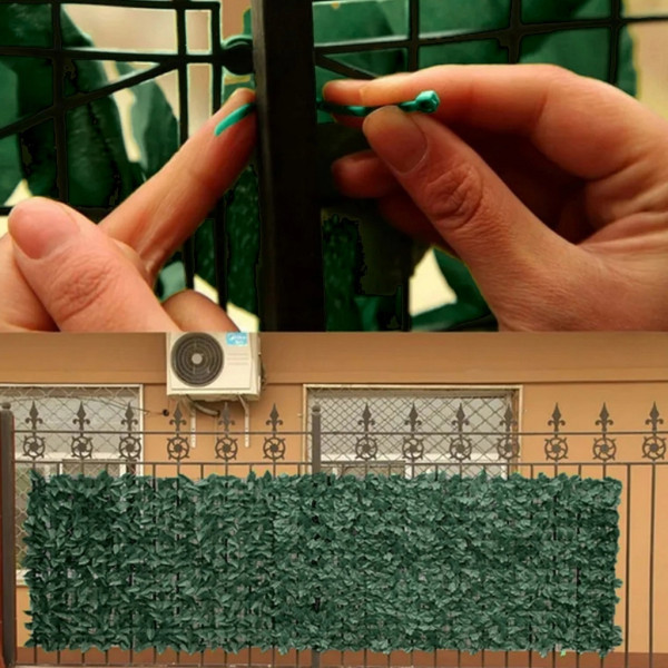 Изкуствен жив плет "Бръшлян" на ролка – Ограда за уединение и декорация, 0,5 х 5 м