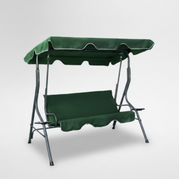 Градинска люлка с поставки за чаши - стабилност и комфорт