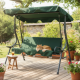 Градинска люлка с поставки за чаши - стабилност и комфорт 2