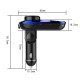 Bluetooth трансмитер за автомобил с подвижен корпус, USB изход и TF ВС28 HF26 10 — 4sales