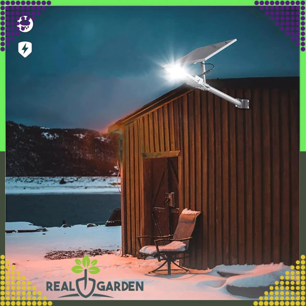 Мощна соларна улична лампа IP67 с дистанционно и стойка – 200W (247 LED) / 300W (299 LED) 5