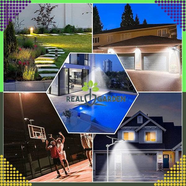 Мощна соларна улична лампа IP67 с дистанционно и стойка – 200W (247 LED) / 300W (299 LED)