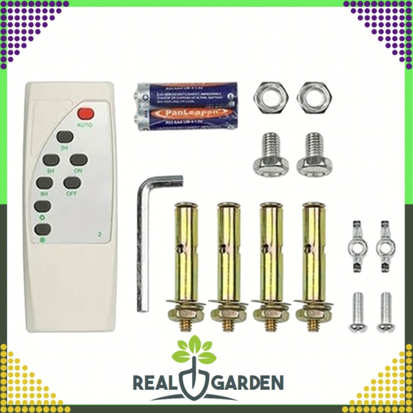 Мощна соларна улична лампа IP67 с дистанционно и стойка – 200W (247 LED) / 300W (299 LED) 12