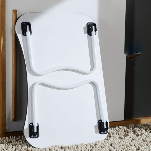 Мултифункционална сгъваема маса за лаптоп или хранене, с поставка за таблет и телефон 8