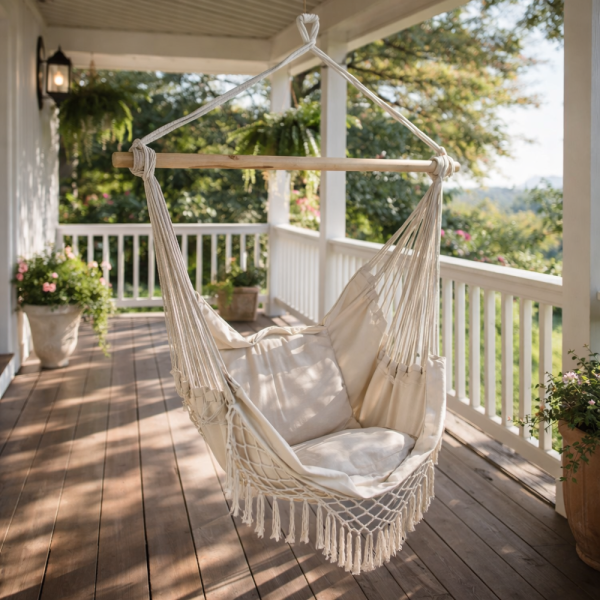 Люлка - хамак в Бразилски Бохо стил - удобно място за релакс 2