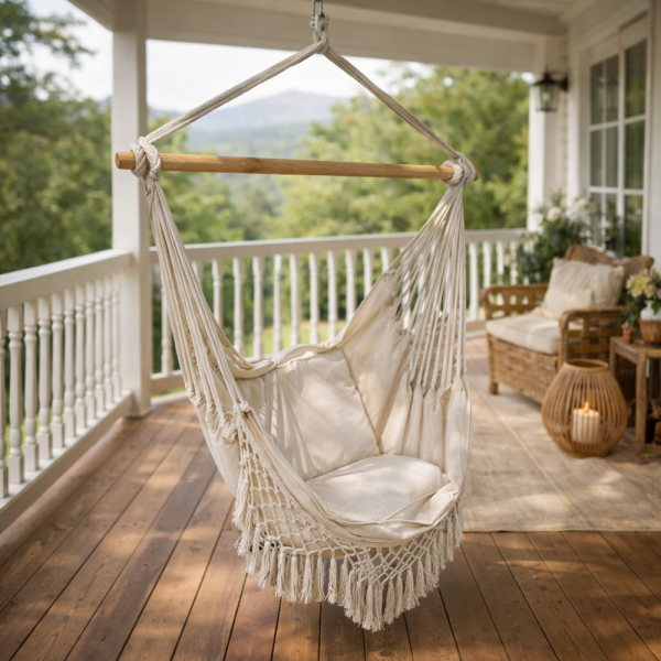 Люлка - хамак в Бразилски Бохо стил - удобно място за релакс