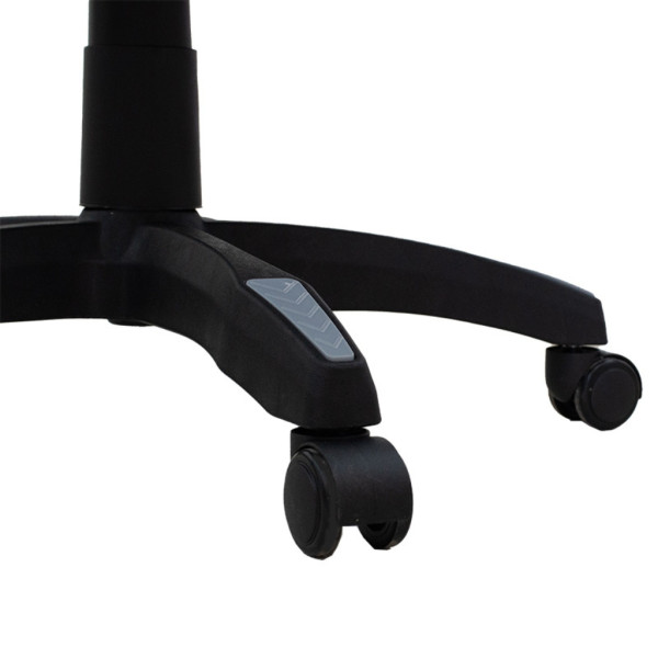 Геймърски стол с релакс механизъм, прибираща се поставка за крака и еко материал 18