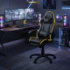 Геймърски стол премиум LED: Ергономичен комфорт със 7 цвята светлинни ефекти и релакс зона 4