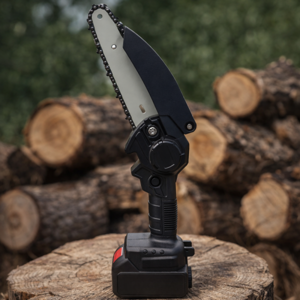 Акумулаторен мини трион 48V с 2 батерии и куфар