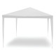 Градинска шатра тип "павилион", 3x3м, Водоустойчива, Прахово боядисана стомана, Бяла 5