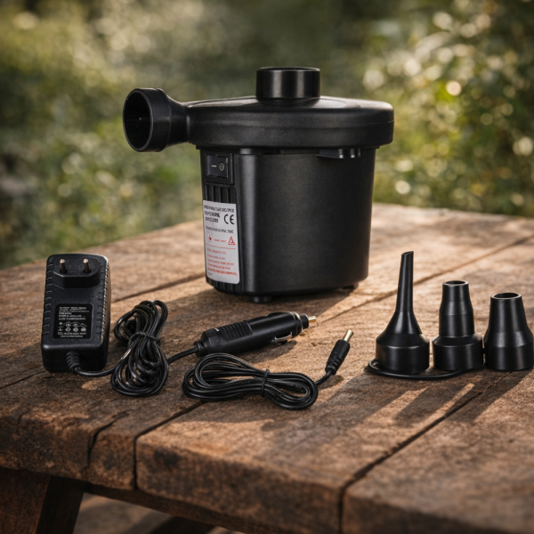 Електрическа помпа 2 в 1 - практична и удобна за надуване и изпускане на въздух