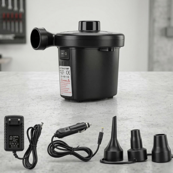 Електрическа помпа 2 в 1 - практична и удобна за надуване и изпускане на въздух