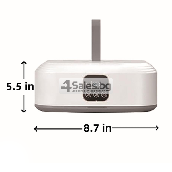 Преносима електрическа сушилня за дрехи – компактна, сгъваема, с таймер и 3D циркулация 8