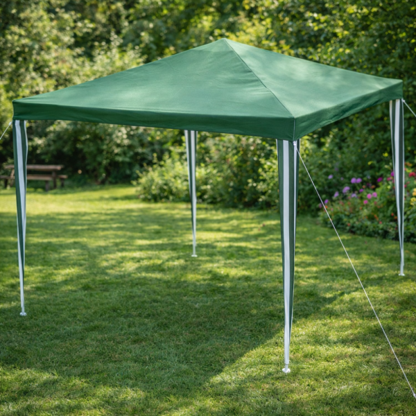 Сгъваема градинска шатра тип павилион 3 х 3 метра - водоустойчива и стабилна