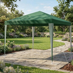 Сгъваема градинска шатра тип павилион 3 х 3 метра - водоустойчива и стабилна