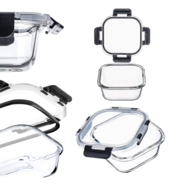 Комплект от 12 стъклени кутии за храна Termoli - дълготрайна свежест на храната 11