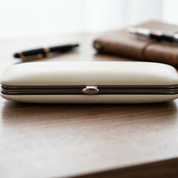 Комплект за маникюр от 23 части в златисто с елегантен калъф 6