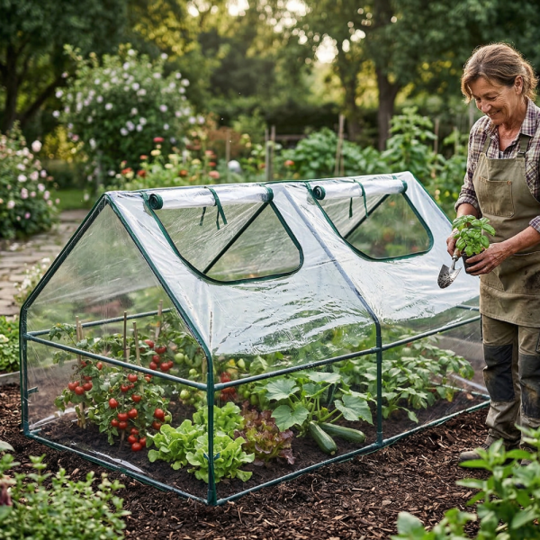 Компактна градинска оранжерия - стабилен микроклимат за вашите растения 2