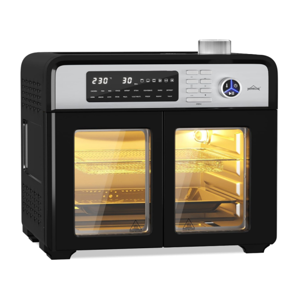 Комбиниран фритюрник с горещ въздух и фурна XXL 28 литра - здравословно готвене за цялото семейство 8