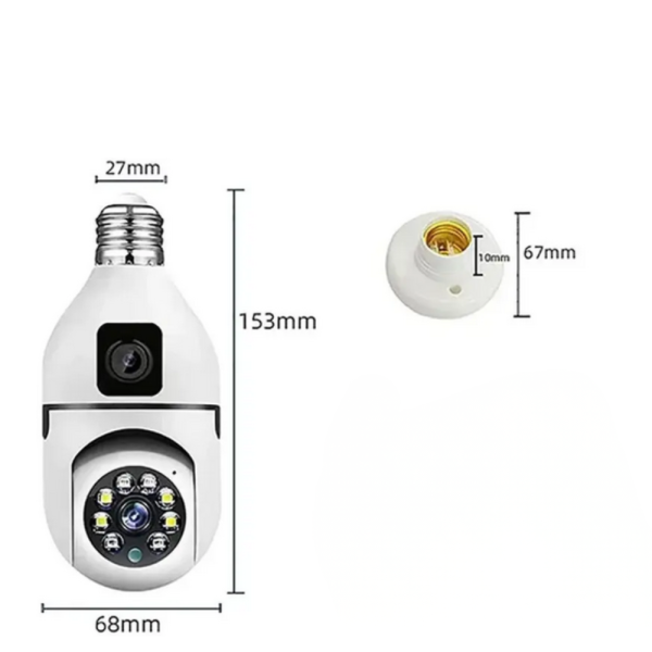 Smart Net Wi Fi камера тип фасунка - сугурност и защита 4