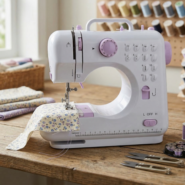 Шевна машина с 12 различни вида шевове SM-505A - Малко удобство у дома 2