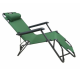 Сгъваем зелен шезлонг с възглавница - комфорт и релакс 2