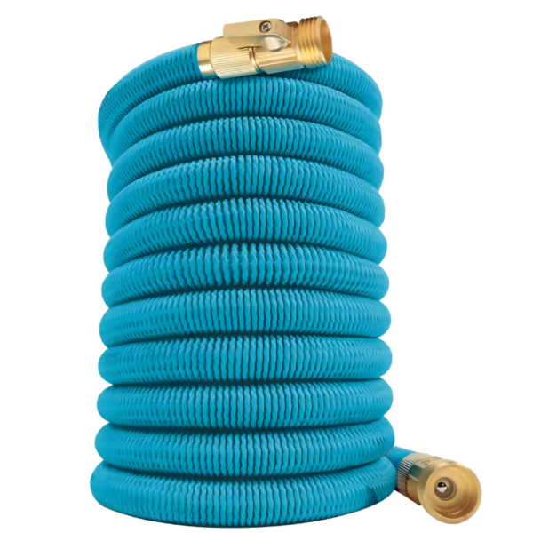 Гъвкав градински маркуч с медни накрайници - без заплитане и прегъване 3