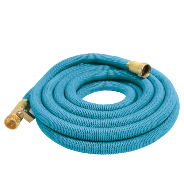 Гъвкав градински маркуч с медни накрайници - без заплитане и прегъване