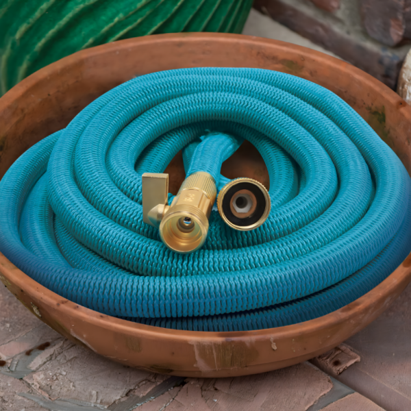 Гъвкав градински маркуч с медни накрайници - без заплитане и прегъване 9