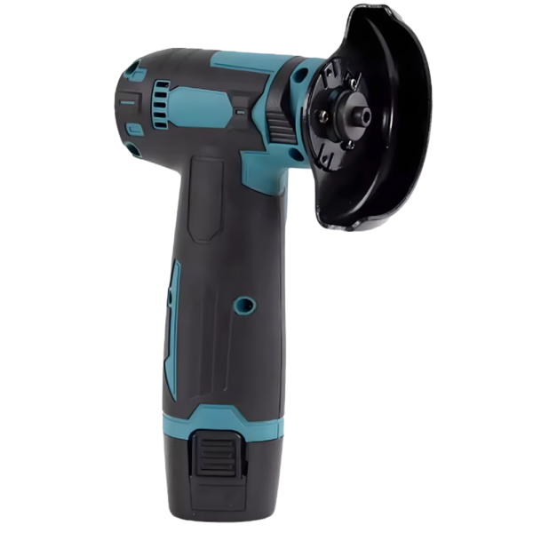 Комплект от безжичен винтоверт с Led осветление и безчетков ъглошлайф - практичност и прецизност 9