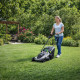 Мощна електрическа косачка за трева 2400W – 50 литра кош и 5 степени на косене 3