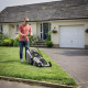 Мощна електрическа косачка за трева 2400W – 50 литра кош и 5 степени на косене 4