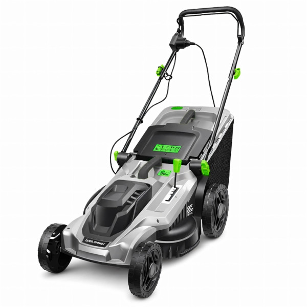 Мощна електрическа косачка за трева 2400W – 50 литра кош и 5 степени на косене 11