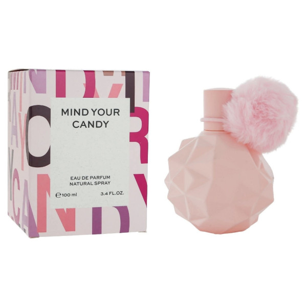 Дамски парфюм Mind Your Candy, 100 мл – Флорално-плодов аромат с нотки на маршмелоу и ванилия