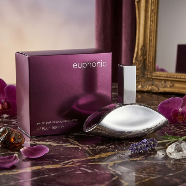 Дамски парфюм Euphonic, 100мл - Екзотична черна орхидея и махагон 1